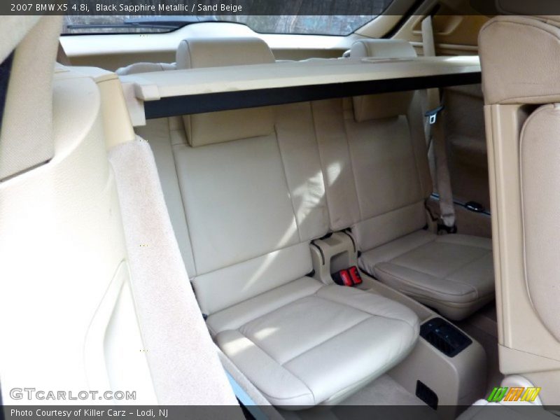 Black Sapphire Metallic / Sand Beige 2007 BMW X5 4.8i