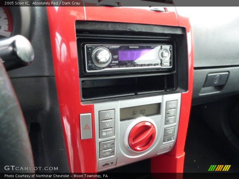 Absolutely Red / Dark Gray 2005 Scion tC