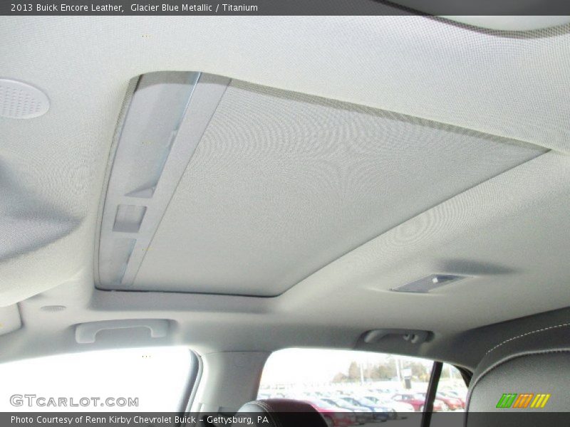 Sunroof of 2013 Encore Leather