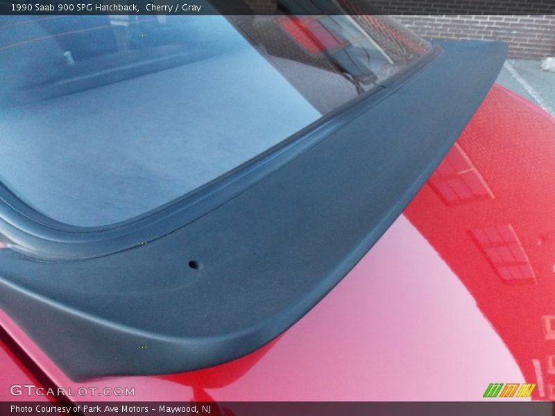 Cherry / Gray 1990 Saab 900 SPG Hatchback