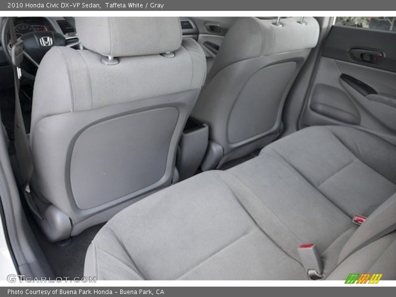 Taffeta White / Gray 2010 Honda Civic DX-VP Sedan