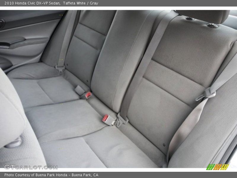 Taffeta White / Gray 2010 Honda Civic DX-VP Sedan