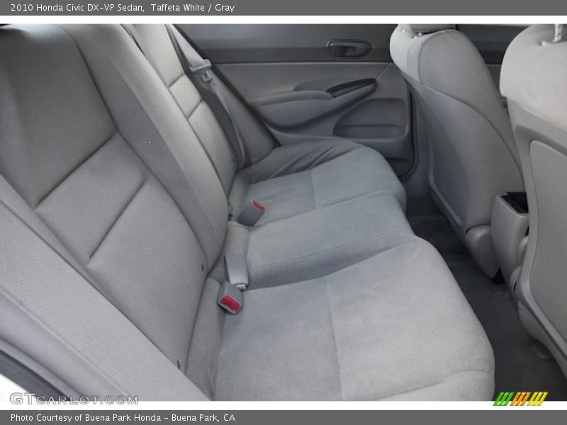 Taffeta White / Gray 2010 Honda Civic DX-VP Sedan