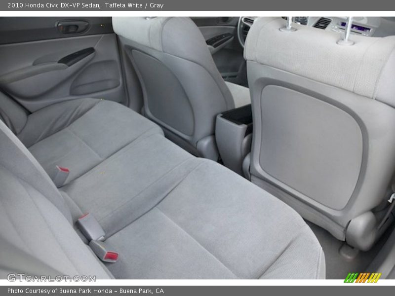 Taffeta White / Gray 2010 Honda Civic DX-VP Sedan