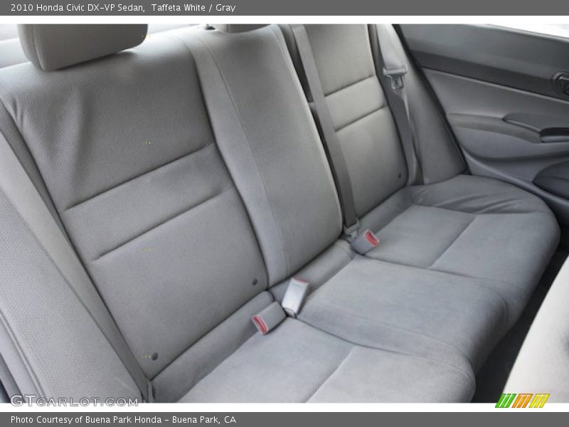Taffeta White / Gray 2010 Honda Civic DX-VP Sedan