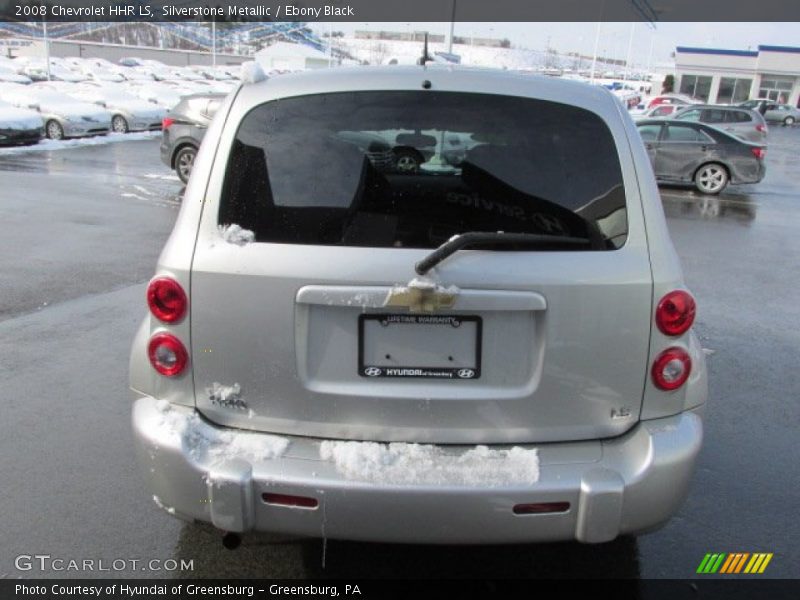Silverstone Metallic / Ebony Black 2008 Chevrolet HHR LS