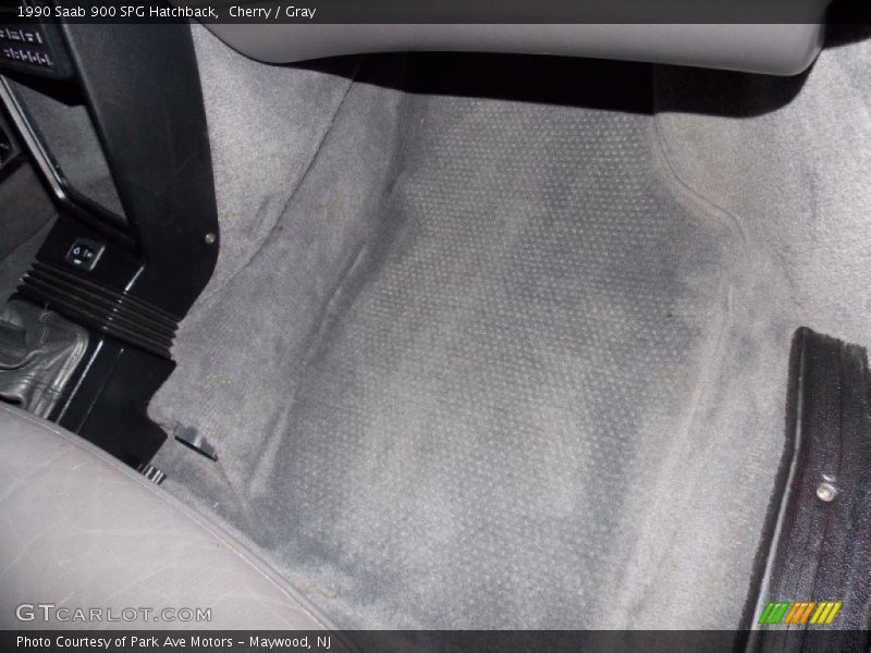 Cherry / Gray 1990 Saab 900 SPG Hatchback