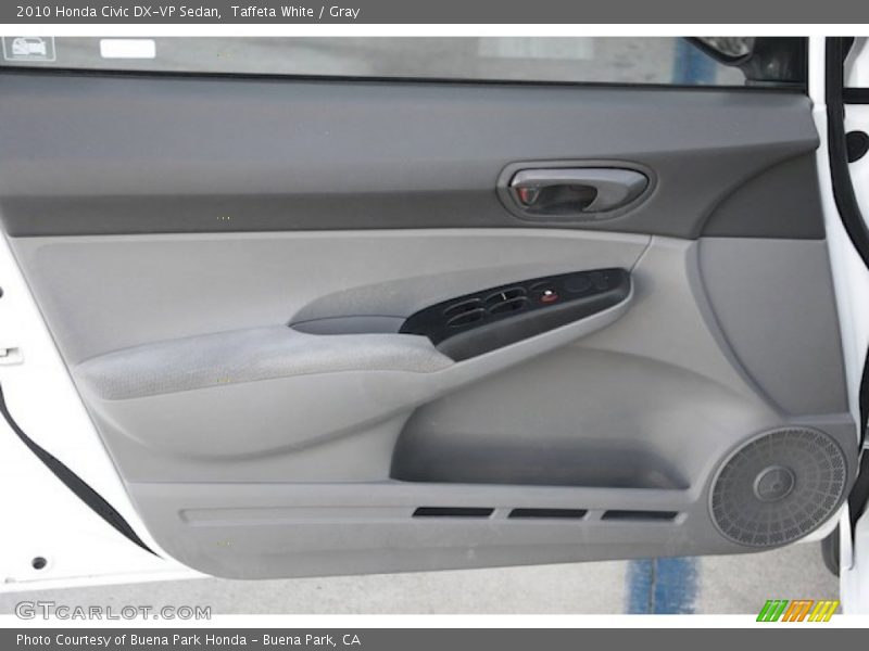 Taffeta White / Gray 2010 Honda Civic DX-VP Sedan