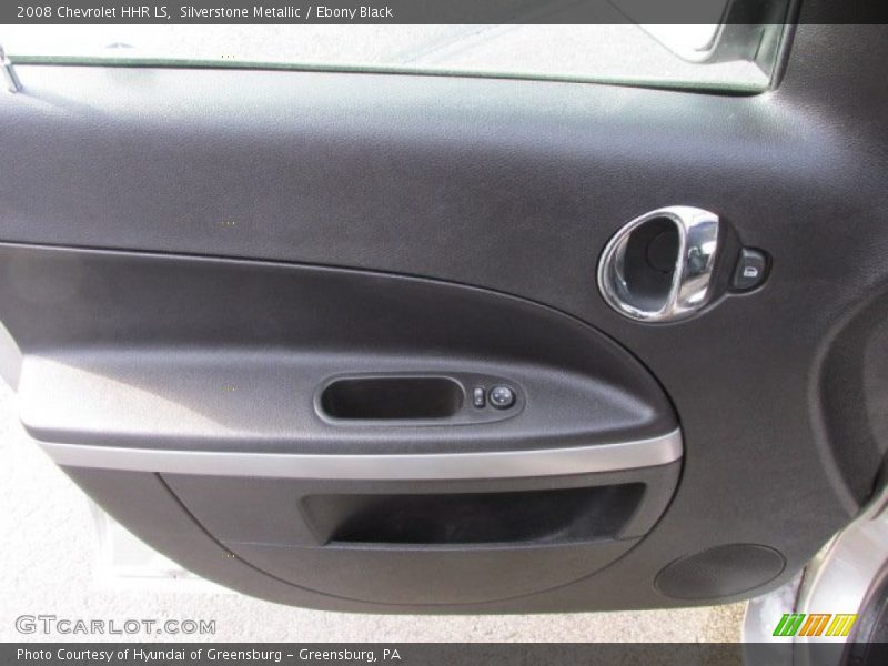 Silverstone Metallic / Ebony Black 2008 Chevrolet HHR LS