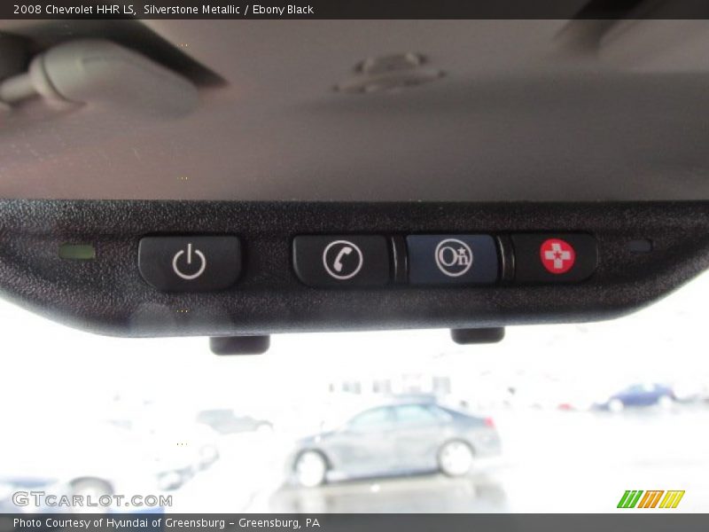 Silverstone Metallic / Ebony Black 2008 Chevrolet HHR LS