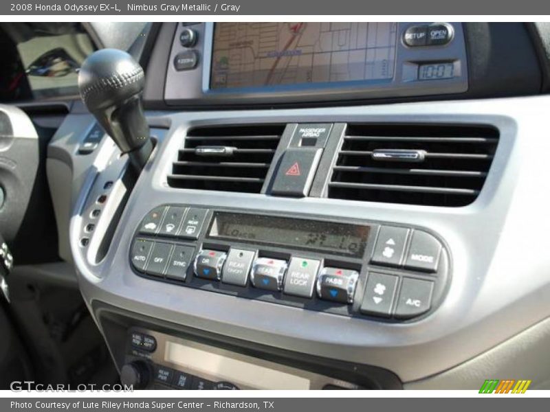 Nimbus Gray Metallic / Gray 2008 Honda Odyssey EX-L