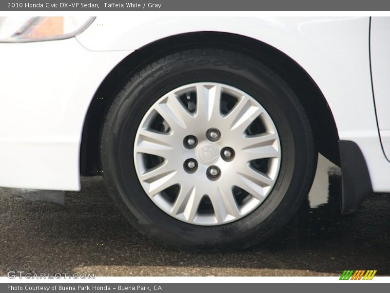 Taffeta White / Gray 2010 Honda Civic DX-VP Sedan