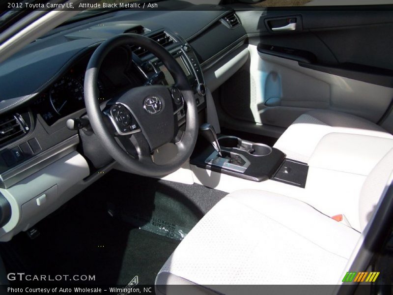 Attitude Black Metallic / Ash 2012 Toyota Camry LE