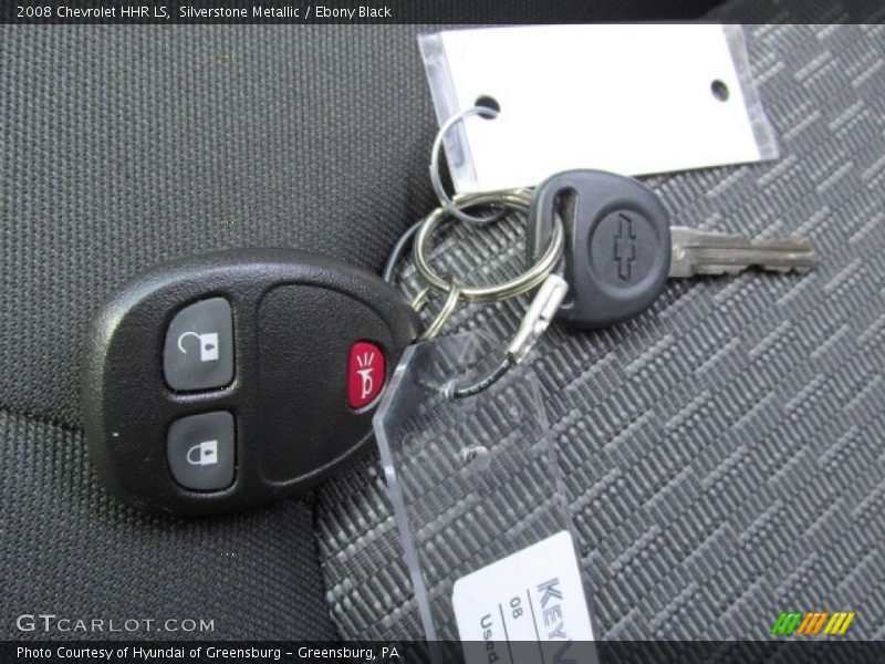 Keys of 2008 HHR LS