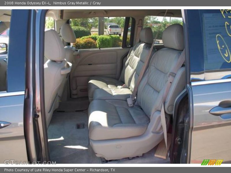 Nimbus Gray Metallic / Gray 2008 Honda Odyssey EX-L