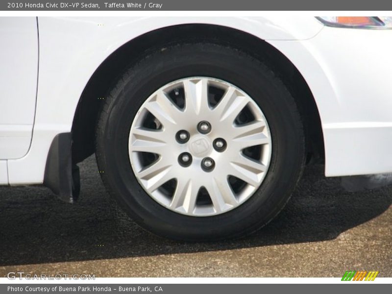 Taffeta White / Gray 2010 Honda Civic DX-VP Sedan