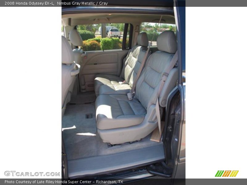 Nimbus Gray Metallic / Gray 2008 Honda Odyssey EX-L