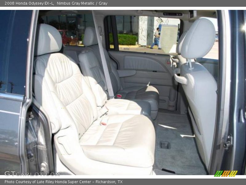 Nimbus Gray Metallic / Gray 2008 Honda Odyssey EX-L