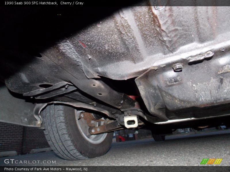 Undercarriage of 1990 900 SPG Hatchback