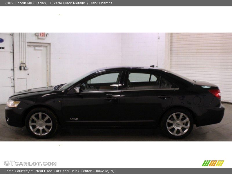 Tuxedo Black Metallic / Dark Charcoal 2009 Lincoln MKZ Sedan