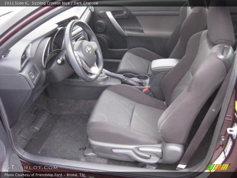 Sizziling Crimson Mica / Dark Charcoal 2011 Scion tC