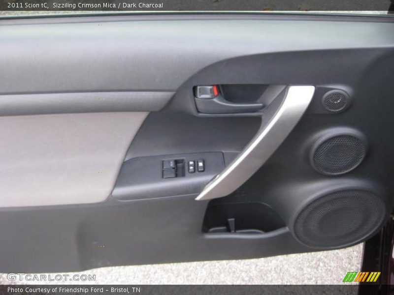Sizziling Crimson Mica / Dark Charcoal 2011 Scion tC