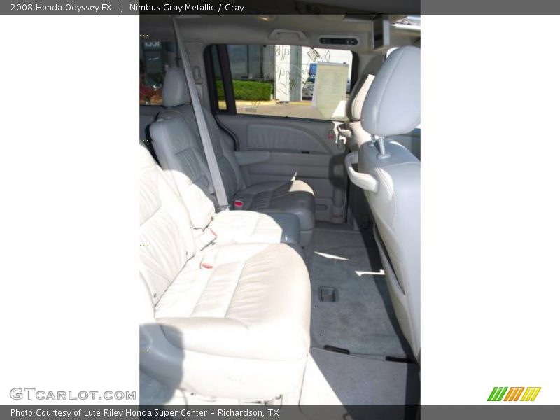 Nimbus Gray Metallic / Gray 2008 Honda Odyssey EX-L