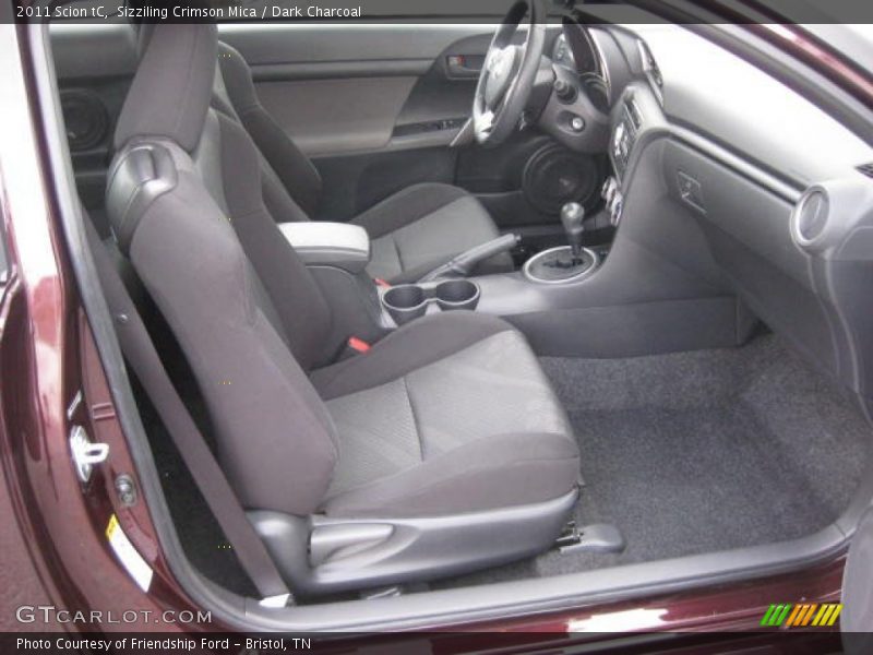 Sizziling Crimson Mica / Dark Charcoal 2011 Scion tC