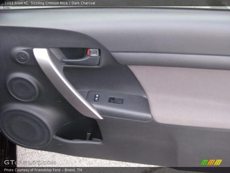 Sizziling Crimson Mica / Dark Charcoal 2011 Scion tC