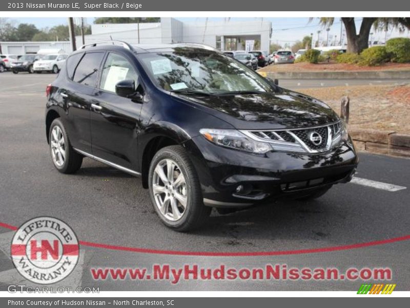 Super Black / Beige 2013 Nissan Murano LE
