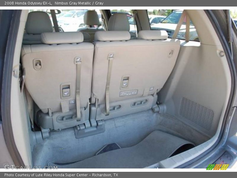Nimbus Gray Metallic / Gray 2008 Honda Odyssey EX-L