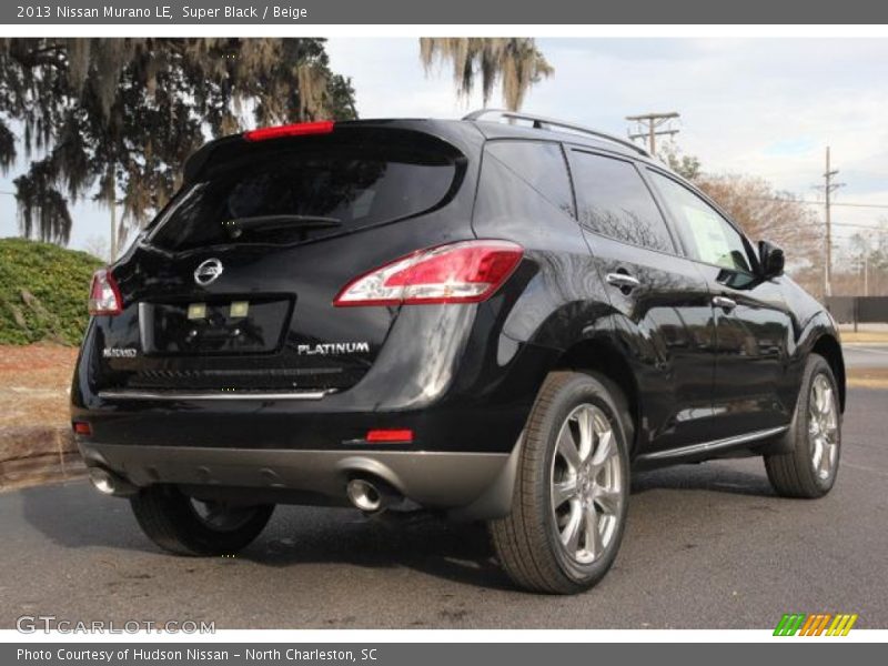 Super Black / Beige 2013 Nissan Murano LE