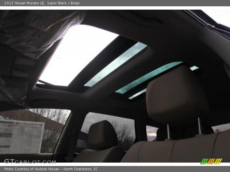Super Black / Beige 2013 Nissan Murano LE