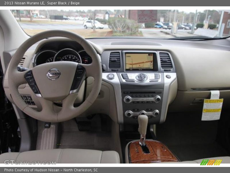 Super Black / Beige 2013 Nissan Murano LE