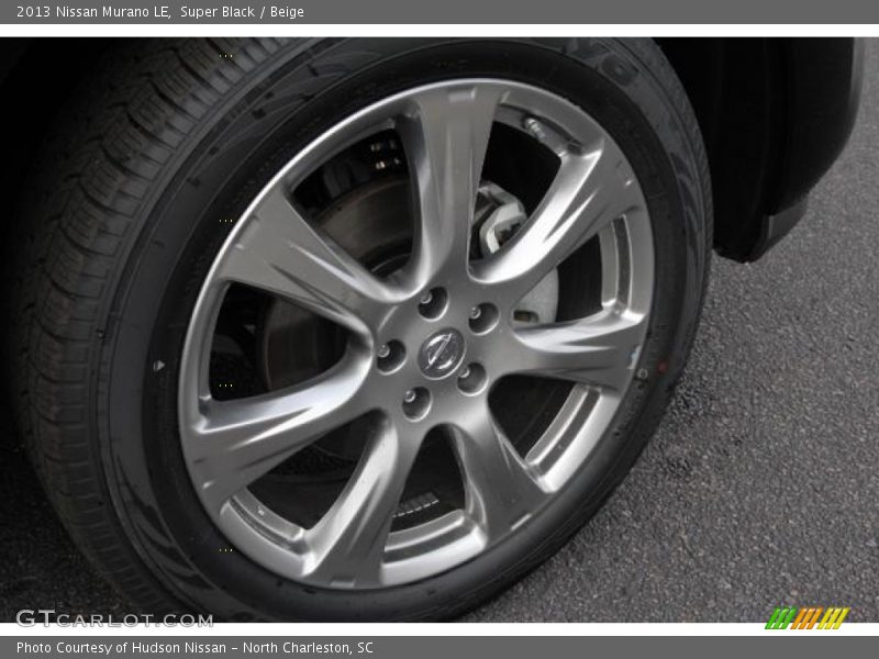 Super Black / Beige 2013 Nissan Murano LE