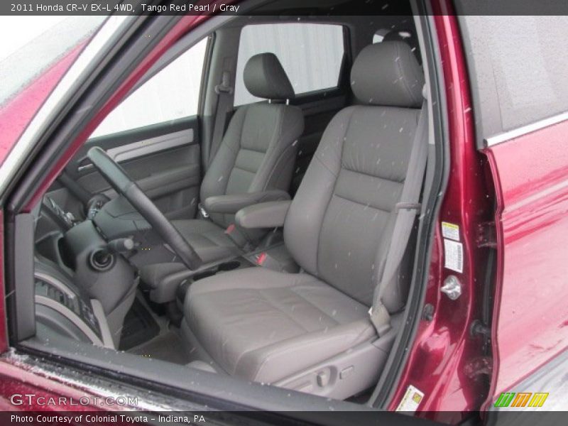 Front Seat of 2011 CR-V EX-L 4WD