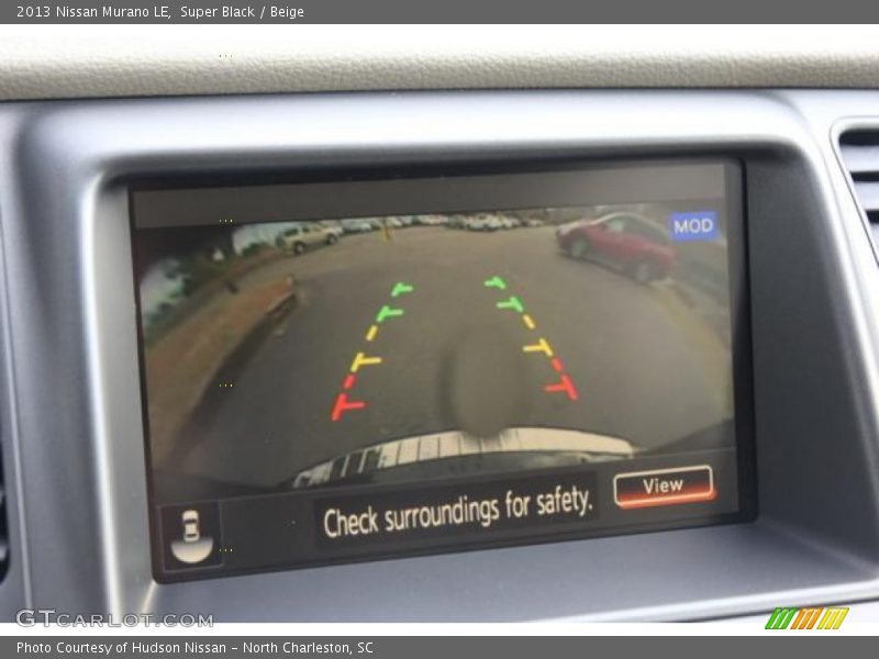 Super Black / Beige 2013 Nissan Murano LE