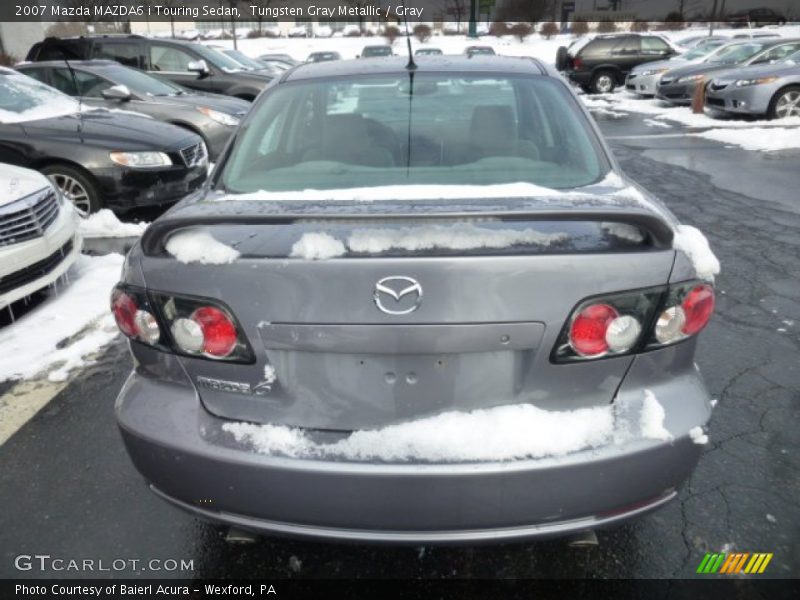 Tungsten Gray Metallic / Gray 2007 Mazda MAZDA6 i Touring Sedan