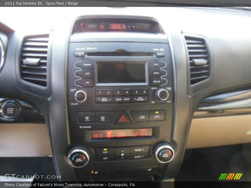 Spicy Red / Beige 2011 Kia Sorento EX