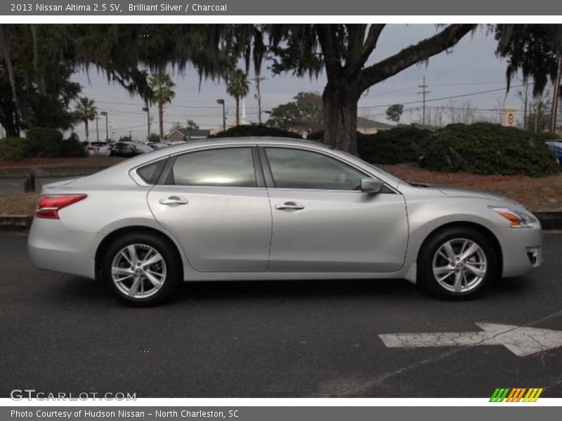 Brilliant Silver / Charcoal 2013 Nissan Altima 2.5 SV