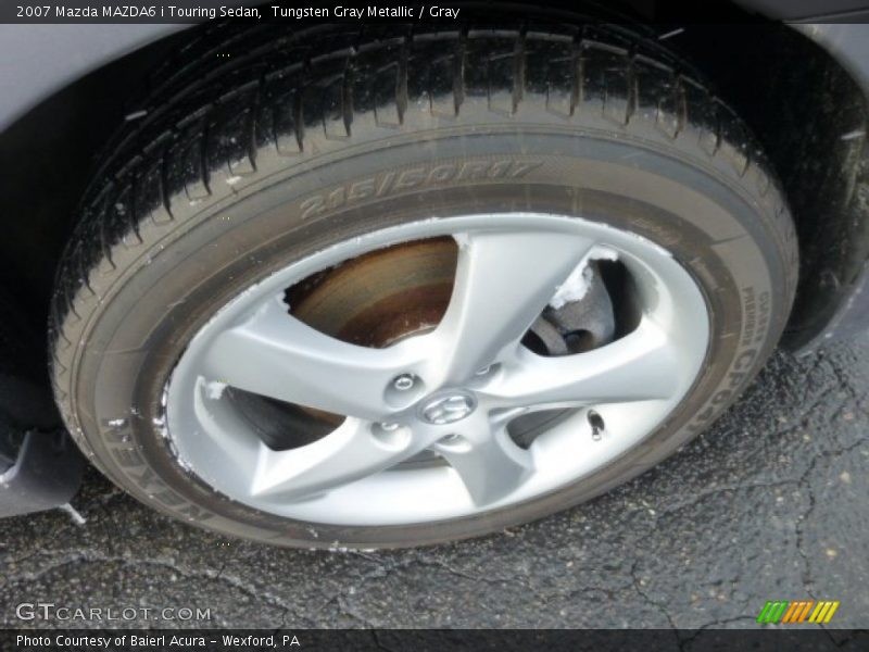 Tungsten Gray Metallic / Gray 2007 Mazda MAZDA6 i Touring Sedan