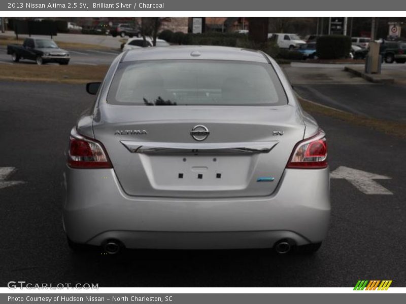 Brilliant Silver / Charcoal 2013 Nissan Altima 2.5 SV