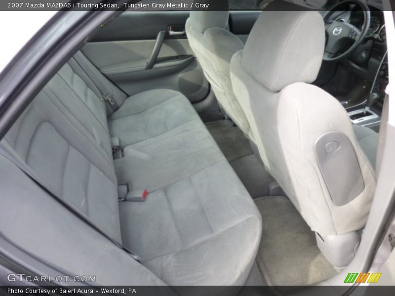 Tungsten Gray Metallic / Gray 2007 Mazda MAZDA6 i Touring Sedan