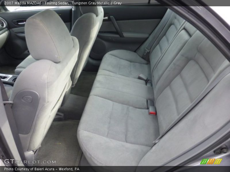 Tungsten Gray Metallic / Gray 2007 Mazda MAZDA6 i Touring Sedan