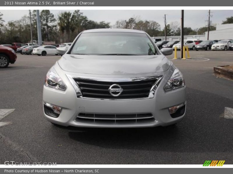 Brilliant Silver / Charcoal 2013 Nissan Altima 2.5 SV
