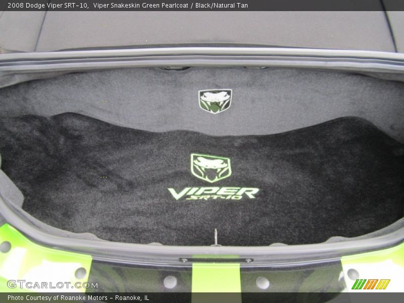  2008 Viper SRT-10 Trunk
