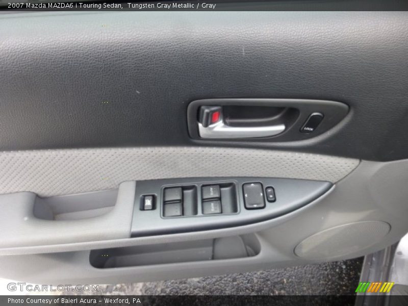 Tungsten Gray Metallic / Gray 2007 Mazda MAZDA6 i Touring Sedan