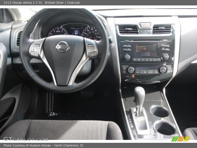 Brilliant Silver / Charcoal 2013 Nissan Altima 2.5 SV