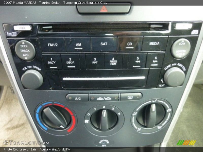 Tungsten Gray Metallic / Gray 2007 Mazda MAZDA6 i Touring Sedan