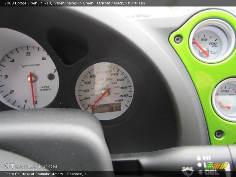  2008 Viper SRT-10 SRT-10 Gauges